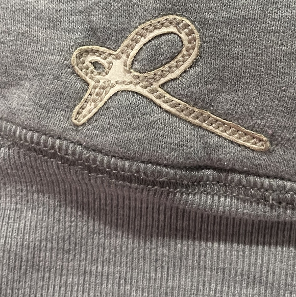 Ruehl No. 925 Abercrombie Vintage Y2k Grey Faux Fur Lined Full Zip Hooded Jacket - Picture 4 of 6